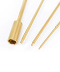 Close-up of hex and nut drivers from 9 Piece RC FPV Pro Grade Tools Kit Hex Screwdriver Set With Allen Keys 1.5mm 2.0mm 2.5mm 8.0mm Mini Ratchet Socket