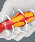 Hand gripping VDE Insulated Slotted Screwdriver 160iS 0.6x3.5x100mm Pro Grade Electrician Tool For 1000V Work with grip zones