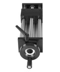 Manual Sliding Table With 150mm Stroke Linear Rail Guide Precision Positioning Stage Dual Optical Axis For CNC Production Machinery