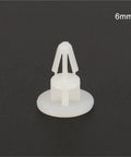 Built Tough Nylon Stand Off Spacers Set Of 200pcs For Circuit Boards With 6mm And 8mm PCB Pillar Racks Dual Locking Reinforced Wing Snap Design Keeps Components Locked In Place And Neat, 6mm nylon spacer