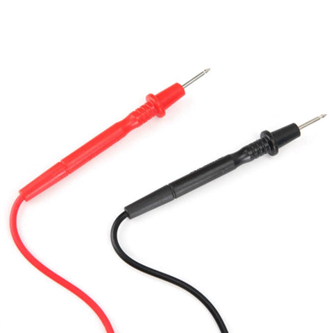 Red and black probes for DT-830B Digital Multimeter With Large LCD Display, Go-To Amp Volt Ohm Tester, rugged pro-grade design