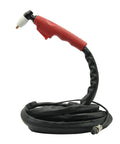 Pt 31 Air Plasma Cutting Torch 40 Amp With 13 Foot Cable showing handle and flexible cable for industrial cutting tasks.