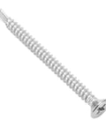 Non Slip Countersunk Screw Set 304 Stainless Steel Drill Screws For Wood Metal Plastic Fine Thread 50mm Length M4 18 100 Pack Heavy Duty