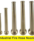 Built Tough Brass Fire Hose Nozzle One And A Half Inch Npt Thread High Pressure Firefighting Sprinkler Control Valve with multiple sizes.
