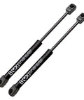 Pair Rear Window Lift Gas Struts For Pontiac Vibe 2003 Through 2008 Wagon, heavy duty, 18.96 inches long.