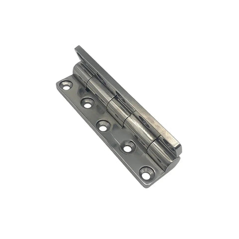 Rock Solid Heavy Duty Stainless Steel Hinge, industrial grade, rust resistant, for secure outdoor door and gate mounts.