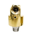 360 Degree Brass Rotary Joint Swivel Coupling For One Half Inch Three Quarter Inch And One Inch Water Air Oil Spray Universal Connector