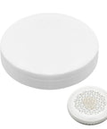200 Sheets Disposable Nail Dust Filter Papers For Most Nail Dust Collectors And Vacuums, stack of circular filter papers with dust collector inset