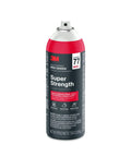 3M multi-surface spray adhesive can, 7.3 oz, labeled for cardboard, plastic, and fabric, Super 77, suitable for light duty materials.