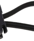 Elastic Horse Neck Stretcher Rope, adjustable poll strap close-up, 9.8 feet long, black material, side reins alternative