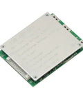 Close-up of a 13S 48V 35A Li Ion battery management system circuit board for smart balancing and overcharge protection.