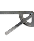 Pocket Sized Pipe Caliper And Ruler Gauge For Iron And Copper Tubing One Quarter Inch To Twelve Inches MM To Inches Converter