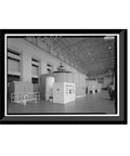 Vintage Framed Print Of Wilson Dam And Hydroelectric Plant Turbine And Generator Unit Spanning The Tennessee River On Wilson Dam Road In Muscle Shoals Alabama A Totally Dope Historical Wall Art For Home Decor From Library Of Congress Archive.