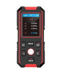 Rock Solid Stud Finder And Wall Scanner detects wood AC wires, copper lines, and rebar with backlit LCD display.