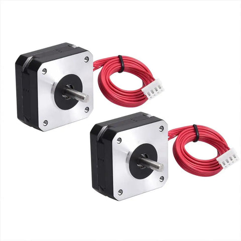 ERCF V2 Eight Color Multi Material Upgrade Kit For Voron 2 4 3D Printer With Klipper Firmware stepper motors with red wires