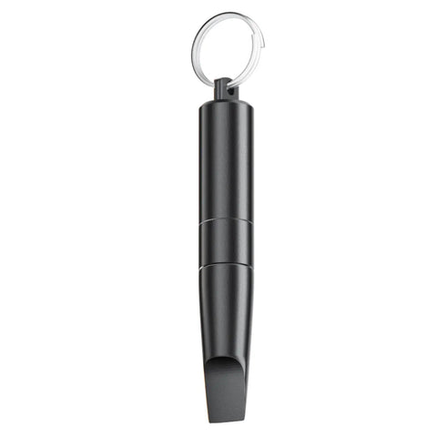 All-In-One Pocket Multitool With Package Opener, Micro Brush, And Phone Ejector Pin For Home, Travel, And Outdoors Use, shown closed