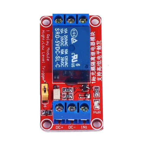 One Channel 5V Relay Module For Arduino Raspberry Pi PLC Home Automation Industrial Control And Robotics DIY Projects