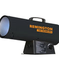 Pro Grade Lp Forced Air Gas Heater Delivering A Beefy 150000 Btu Of Serious Warmth in rugged black steel design.