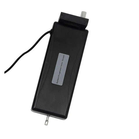 Portable Surface Roughness Meter For Metal Parts Pro Grade Roughness Tester From 0.005 To 16.00 Micrometers On The Go Finish Quality Control Tool For Precision Measurements In Any Workshop, black handheld unit