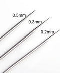 Must Have Pro Grade Airbrush Replacement Parts Kit With Nozzles Needles And Caps For 0.2mm 0.3mm 0.5mm Sizes Includes Wrench