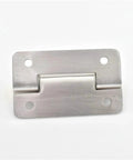 Hella Durable 304 Stainless Steel Self Closing Spring Door Hinges 10 Piece Kit sleek hinge design for easy installation on doors.