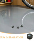 2 Sets Motorcycle Rubber Grommets Kit For Shock Absorption And Ultra Comfy Riding, High Elasticity Rubber With Metal Gaskets For Cushioned Vibration Reduction, Wide Compatibility For Long Distance Rides And Daily Commutes installed on bike frame