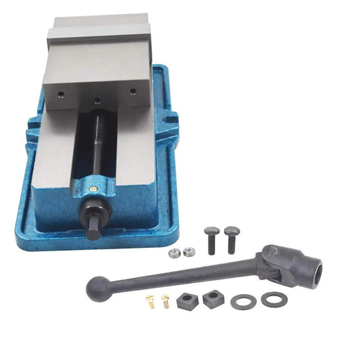 5 Inch Lock Down Vise For Milling And Drilling Machines With 5 Inch Jaw Width And 5.83 Inch Opening 3.94 Inch Clamping Height