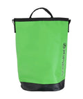 Rugged Climbing Waist Tool Bag With 5L Rope Storage, green water-resistant polyester gear organizer pouch with handle