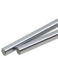 Two Pack 6mm By 100mm Chrome Plated Linear Motion Rod Shaft Case Hardened Carbon Steel Chrome Finish Chamfered Ends Easy Bearing Install And Smooth Guidance With Metric H8 Tolerance, two chrome rods