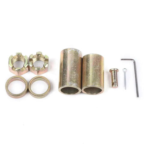 Rear Live Axle Kit With Brake Assembly And Chain Replacement for Drift Trike Go Kart 29 Inch 740mm parts shown