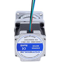 Nema 23 Stepper Motor with Gearbox featuring 10 to 1 planetary gearbox for high torque and precision control in CNC and robotics applications.