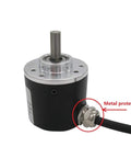 Two Phase AB Incremental Rotary Encoder 100P R DC 5 To 24 Volt Wide Voltage 6mm Shaft AB Quadrature Output High Accuracy Motion Sensor No Fuss Robotics And CNC Durable Build With 1 Year Warranty, metal cable gland