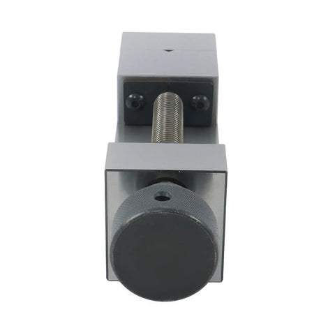 Versatile QGG50 Surface Grinder Toolmaker Vise With Integrated V-Grooves for secure square and round workholding.