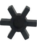 Heavy Duty L190 Jaw Coupling Insert 113mm By 22mm Fits L190 L Jaw And TB Woods Flexible Couplers For Industrial Machinery Drives Conveyors Pumps black urethane