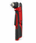 Rock Solid M12 Compatible Right Angle Drill Driver featuring thirty eighth chuck, compact design for tight spaces.
