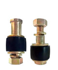 Heavy Duty 1 Set FCL Pin Bolt And Rubber Shaft Bushing Kit Size M20 X 85 with rubber bushings and metal bolts for machinery.