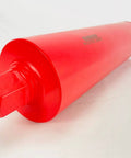 Red 4.5-inch diamond wet core drill bit with 1-1/4in threaded shank, side view