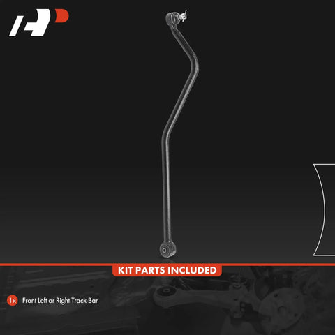 Front Suspension Track Bar Panhard Bar For Jeep Cherokee XJ 1991-2001 Comanche MJ 1991-1992 Grand Cherokee ZJ 1993-1998 Grand Wagoneer ZJ 1993 TJ 1997-2006 Wrangler 4WD Left Hand Drive Performance Axle Positioning, black steel 796 mm