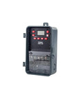 Weeklong Auto On Off Timer For Lights And HVAC 120 To 277 VAC One Channel SPDT Astronomic Seven Day Programmable Timer Switch For Home And Office Automation, front view