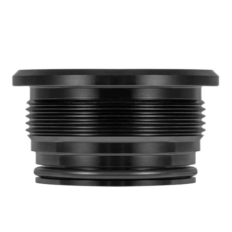 Premium Trim Cylinder End Cap Repair Kit For Penta Outboards Compatible With PreSealed 0872837 And 0768665 Replaces 3860881 Part Numbers Perfect Fix Keeps Water Out. black threaded trim cylinder end cap with seal