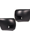 Dope Primered Black Front Bumper End Cap Kit For Chevy Silverado 1500 Models From 2007 To 2013 Pair Covers Driver Passenger Side Replacement Car Parts, pair view
