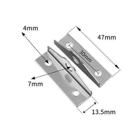 Dimensions of Built Tough 304 Stainless Steel Padlock Set With 90 Degree Eyelet Latch For Indoor Outdoor Use So You Can Lock