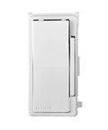 Toss The Old Switches Out And Level Up Your Space With This Decora Digital Dimmer Faceplate Kit showing white plastic design.