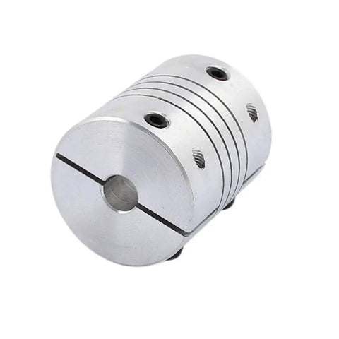 Beefy 6mm To 12mm Shaft Coupling, 30mm Long, 25mm Diameter Aluminum Alloy Stepper Motor Coupler with set screws