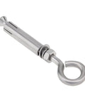 10 Pack M6 89mm Concrete Eye Bolts Stainless Steel Wall Eyebolts Concrete Shoulder Brick Anchors Built Tough Heavy Duty