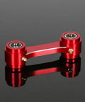 45mm Rear Lowering Link For XR Series Dual Sport Bikes, CNC Machined Suspension Linkage Arm In Red, Adjustable Shock Angle To Drop Ride Height About 1.75 Inches, Compatible With XR250R XR350R XR600R XR650L. Red aluminum linkage arm