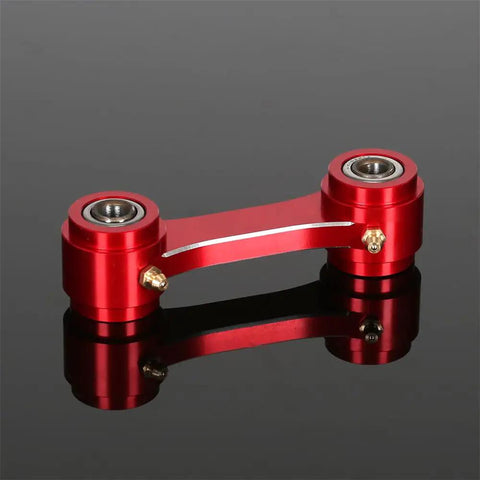 45mm Rear Lowering Link For XR Series Dual Sport Bikes, CNC Machined Suspension Linkage Arm In Red, Adjustable Shock Angle To Drop Ride Height About 1.75 Inches, Compatible With XR250R XR350R XR600R XR650L. Red aluminum linkage arm