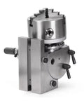 Four And Five Inch Universal Indexing Head For CNC Milling Machine Vertical Horizontal Dividing Tailstock With 125mm Chuck showing precision gearing.