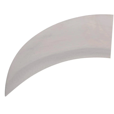 Close-up of manganese steel blade of Manganese Steel Garden Knife With Comfortable Wooden Handle For Weeding And Harvesting Lawn Care And All Purpose Yard Work A Durable Versatile Tool For Every Gardener.