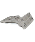 Heavy Duty 304 Stainless Steel Large Strap Hinges 2 Pack designed for industrial use with a pivot brace and secure mount.